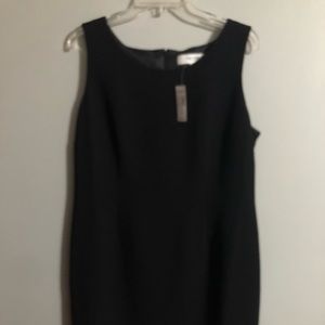 Black shift dress